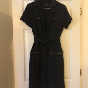 Navy Blue Dress — Size 6